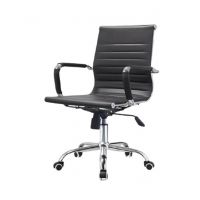 Eager Enterprise Low Back Swivel Rotary Modern Office Chair Black
