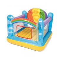 Easy Shop Inflatable Square Jumping Bouncer With Electric Pump