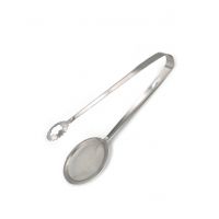 G-Mart Frying Filter Spoon Multi-Function With Clip Stainless Steel