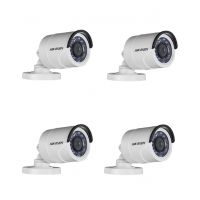 Hikvision 720P HD IR Bullet Camera Pack of 4 (DS-2CE16C0T-IRP)