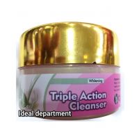 Ideal Department Chandan Gold Whitening Triple Action Cleanser