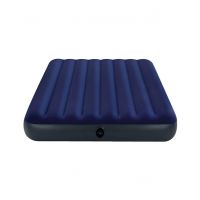 Intex Classic Downy Airbed Queen Size Without Air Pump Blue