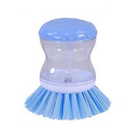 Israr Mall Soap Dispenser Dish Cleaning Brush Blue
