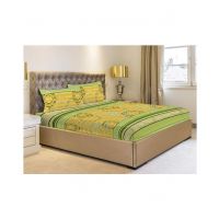 Jamal Home Double Bed Sheet With 4 Pillow (0115)