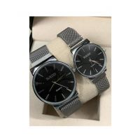 Khareed Express Watch For Men Pack Of 2 Silver (0027)