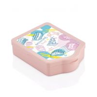 Qlux Mono Lunch Box Pink (L-00633)