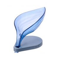 Sasti Market Leaf Shape Soap Holder Blue