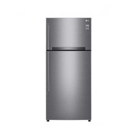 LG Smart Inverter Freezer-On-Top Refrigerator 21 Cu Ft Platinum Silver (GR-H842HLHL)