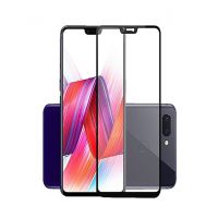 MISC 3D Glass Screen Protector For OPPO F7 Black
