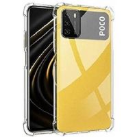 Fast Mart Silicone Transparent Back Cover for POCO C3