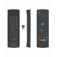 Muzamil Store Wireless Air Mouse & Keyboard For Smart TV (MX3)