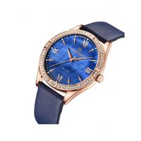 Naviforce Mother Of Pearl Watch For Women Blue (NF-5038-1)