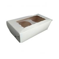 Packzypk Cupcake Box For 2 Cake