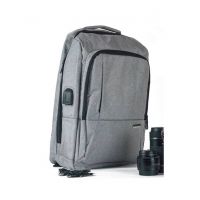Rangoon Laptop Backpack Grey