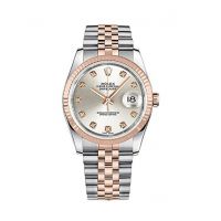 Rolex Datejust 36 Men's Watch Rose Gold (116231-SLVDJ)