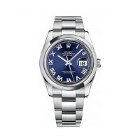 Rolex Datejust 36 Men's Watch Silver (116200-BLURO)