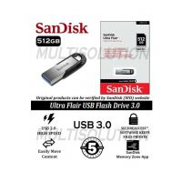 SanDisk Ultra Flair 512GB USB 3.0 Flash Drive (SDC73-0512G-G46)