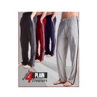 Shopya Cotton Trousers for Men Multi-color Pack of 4