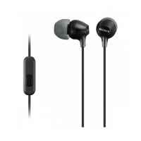 Sony EX Monitor In-Ear Headphones Black (MDR-EX15AP)