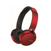 Sony Extra Bass Wireless Bluetooth On-Ear Headphones Red (MDR-XB650BT)