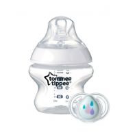 Tommee Tippee Closer To Nature Bottle & Soother 150ml (TT 422636)