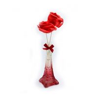 ZS Store Fragrance Diffuser With Rose Flower Vase