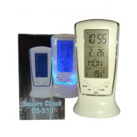 World of Promotion Alarm Clock Temperature Blue Light Reminder