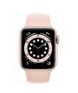 Apple iWatch Series 6 40mm Gold Aluminum Case With Pink Sand Sport Band - GPS