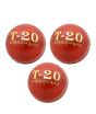 Asaan Buy T-20 Cricket Hard Ball Red Pack Of 3 (SP-569)