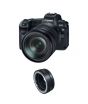 Canon EOS R Mirrorless Digital Camera with 24-105mm Lens and Mount Adapter - MBM Warranty