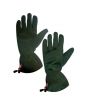 World of Promotions Fleece Hiking Gloves Green