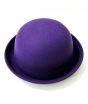 Kings Bowler Hat Cap - Purple (0625)