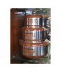 Easy Shop 3 Different Sizes Hotpot And 8.5Ltr Cooler Set Of 4