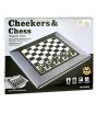 Favy Sports Checkers And Chess Magnetic Board Game Set