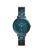 Fossil Jacqueline Three-Hand Date Women's Watch Teal Green Stainless Steel (ES4409P)