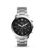 Fossil Neutra Chronograph Men's Watch Silver Stainless Steel (FS5384P)