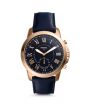 Fossil Q Grant Hybrid Smartwatch Navy Leather (FTW1155P)