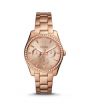 Fossil Scarlette Multifunction Women's Watch Rose Gold Stainless Steel (ES4315P)
