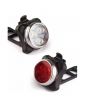 Ferozi Traders LED Bicycle Head Light With USB Rechargeable Tail Light