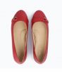 Julke Ballerina Flat Shoes For Women Redwood