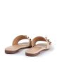 Julke Francesca Flat Slippers For Women Creme Gloss