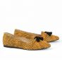 Julke Zephyr Flat Shoes For Women Canary Yellow