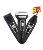 Kemei 3in1 Two-Blade Electric Shaver Black (KM-6558)