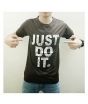Kings Just Do It R-Neck T Shirt For Men Brown