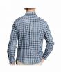 Marks & Spencer Brushed Checked Men's Shirt Navy Mix (T251102M)