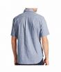 Marks & Spencer Stretch Checked Men's Shirt Blue Mix (T255875B)