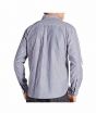 Marks & Spencer Luxury Textured Striped Men's Shirt Blue (T255853B)