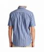 Marks & Spencer Striped Pocket Men's Shirt Blue Mix (T255871B)