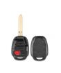 Muzamil Store 3 Buttons Remote Car Key Shell Case