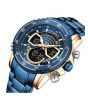 NaviForce Dual Time Working Men’s Watch Blue (NF-9189-6)